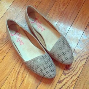 Jellypop grey flats size 10